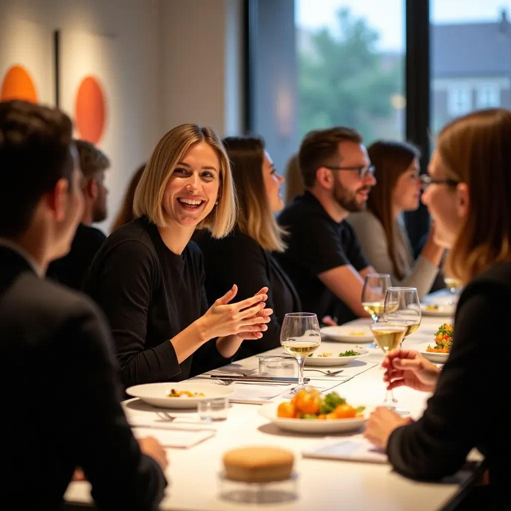 Modern office environment